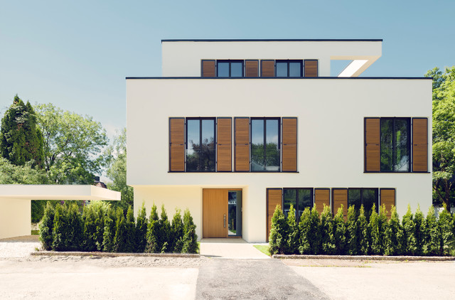 Villa M&uuml;nchen contemporary-fasad