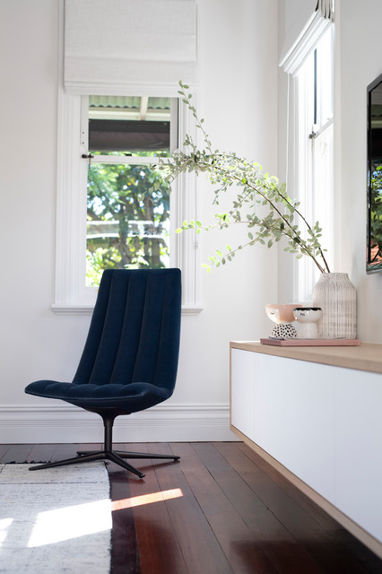 Barker Road Alteration modern-vardagsrum