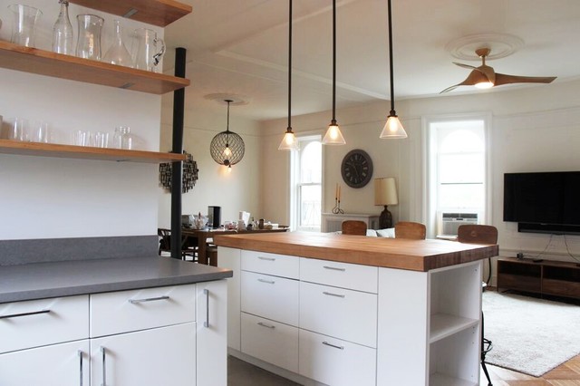 Brooklyn Kitchen industrial-kueche