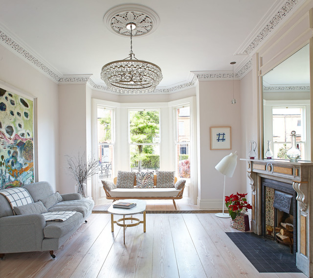 How To Update An Edwardian Home Houzz Uk, Edwardian Living Room Colour Schemes