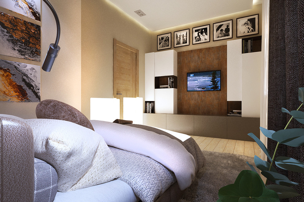 Уютная спальня в эко-стиле