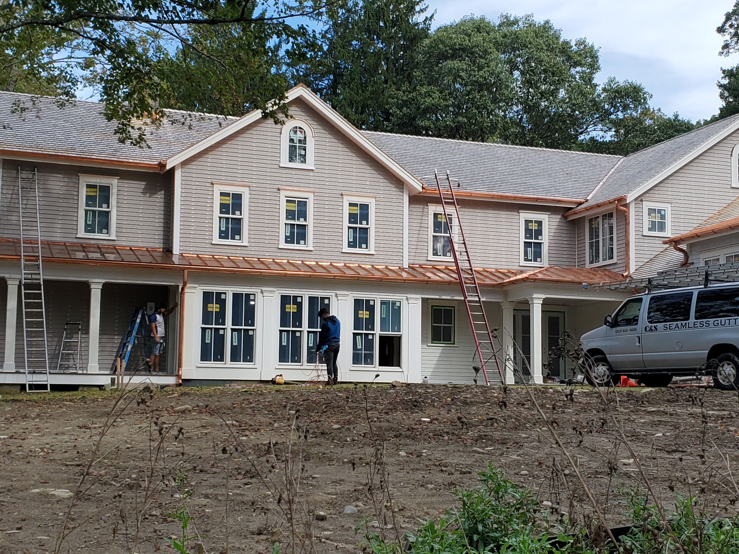 Pound Ridge Historic Makeover - In progress