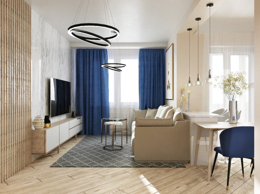 Дизайн квартир 90 м2 на Пятницком шоссе