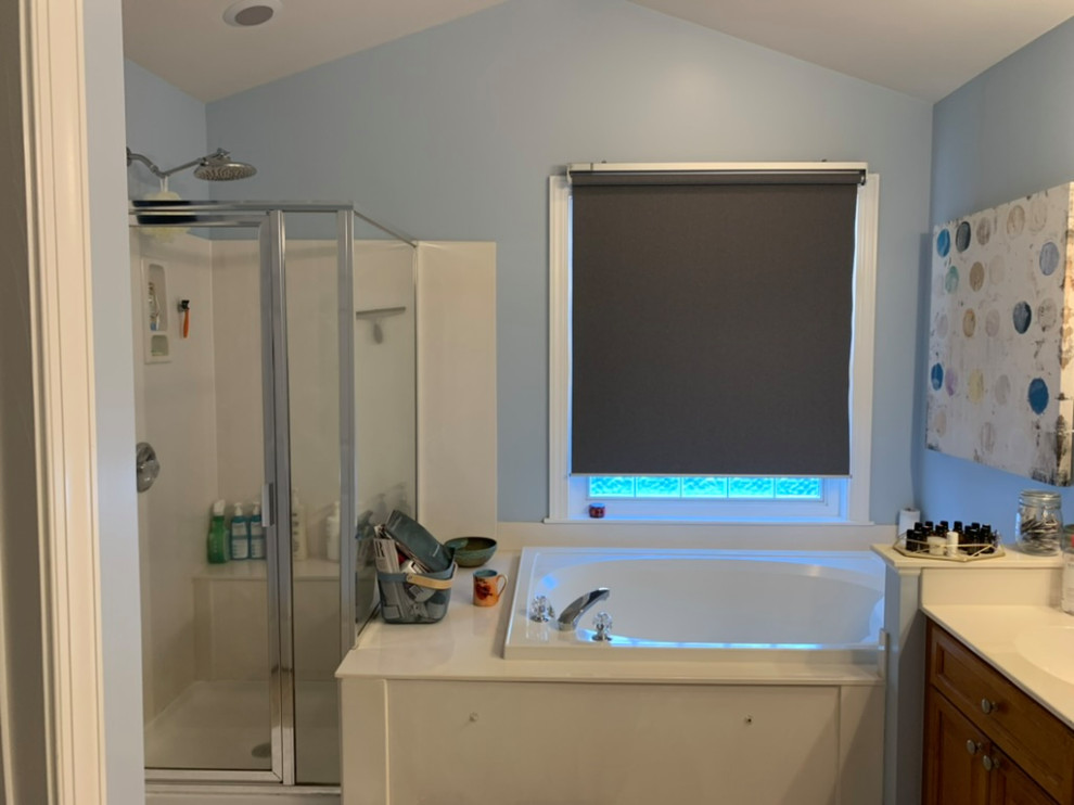 Modern bathroom remodel