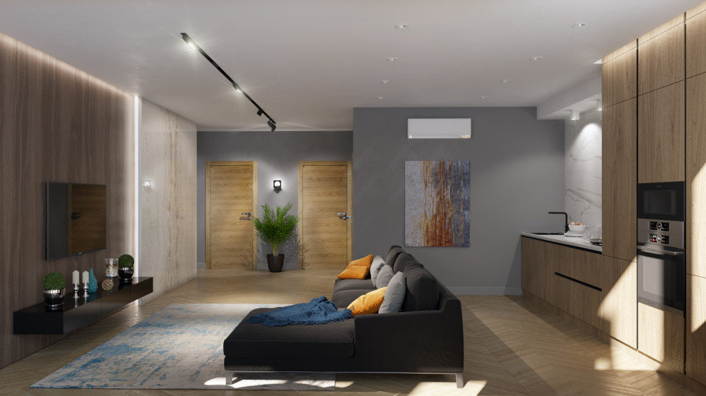 Квартира 89 м² с видом на Кремль