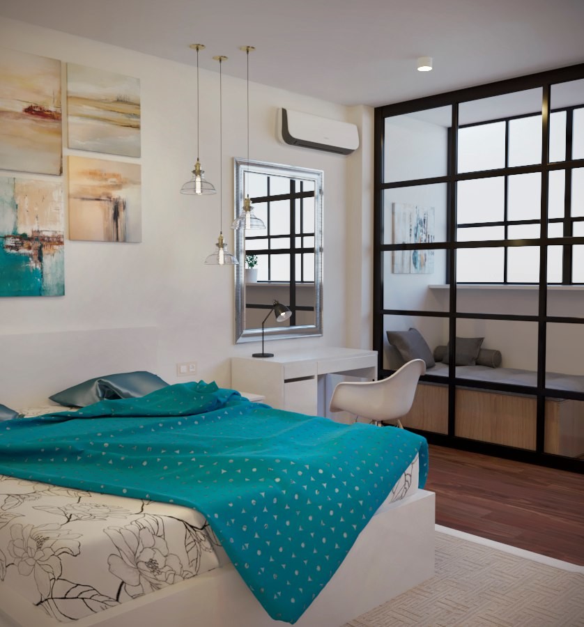 Дизайн квартиры в ЖК Адмирал 100кв.м.