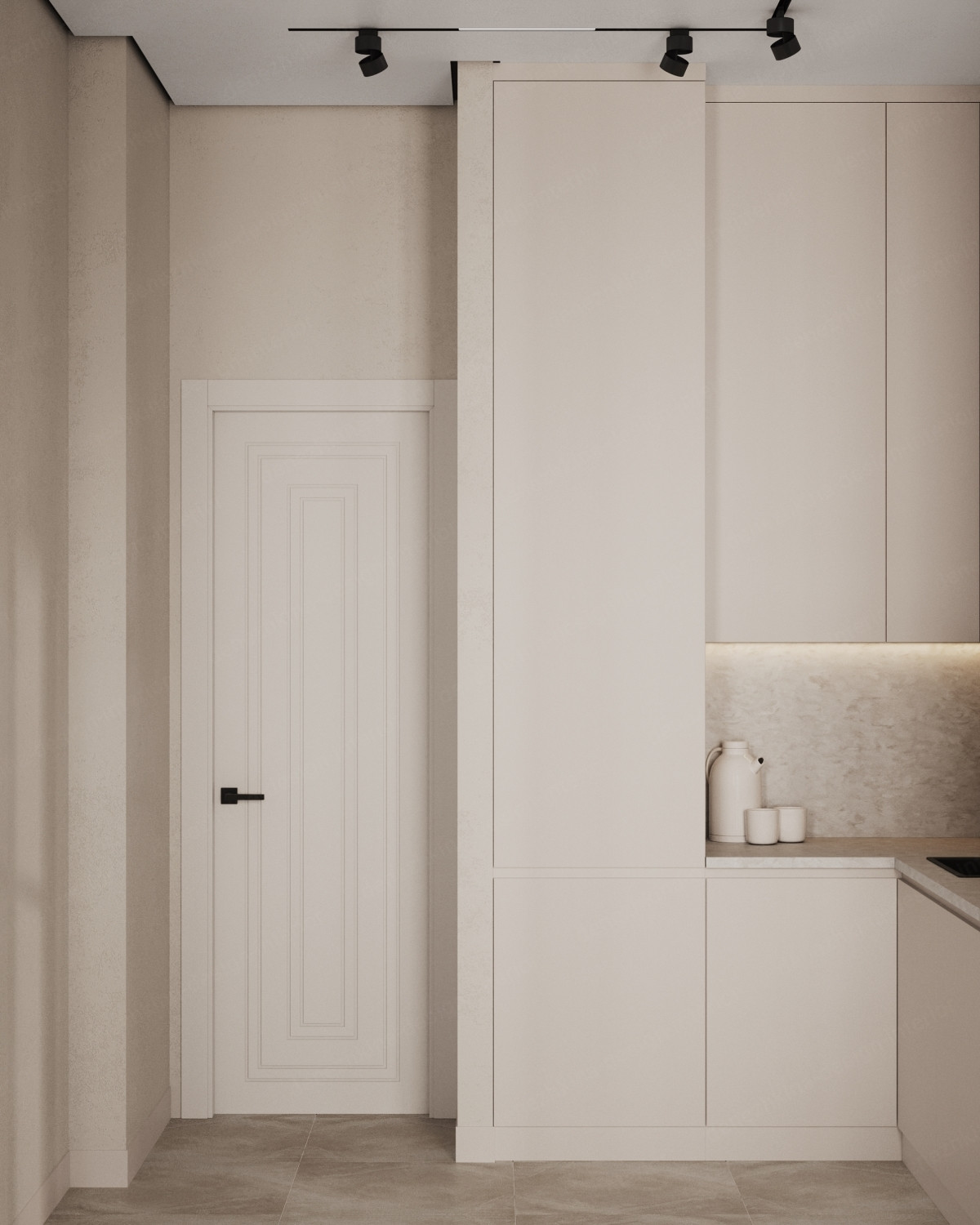 Дизайн проект 1 комнатной квартиры - ЖК Прокшино