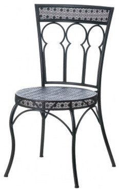Moroccan Style Outdoor Patio Chair Mediterranean Dining Moroccan Style Outdoor Patio Chair