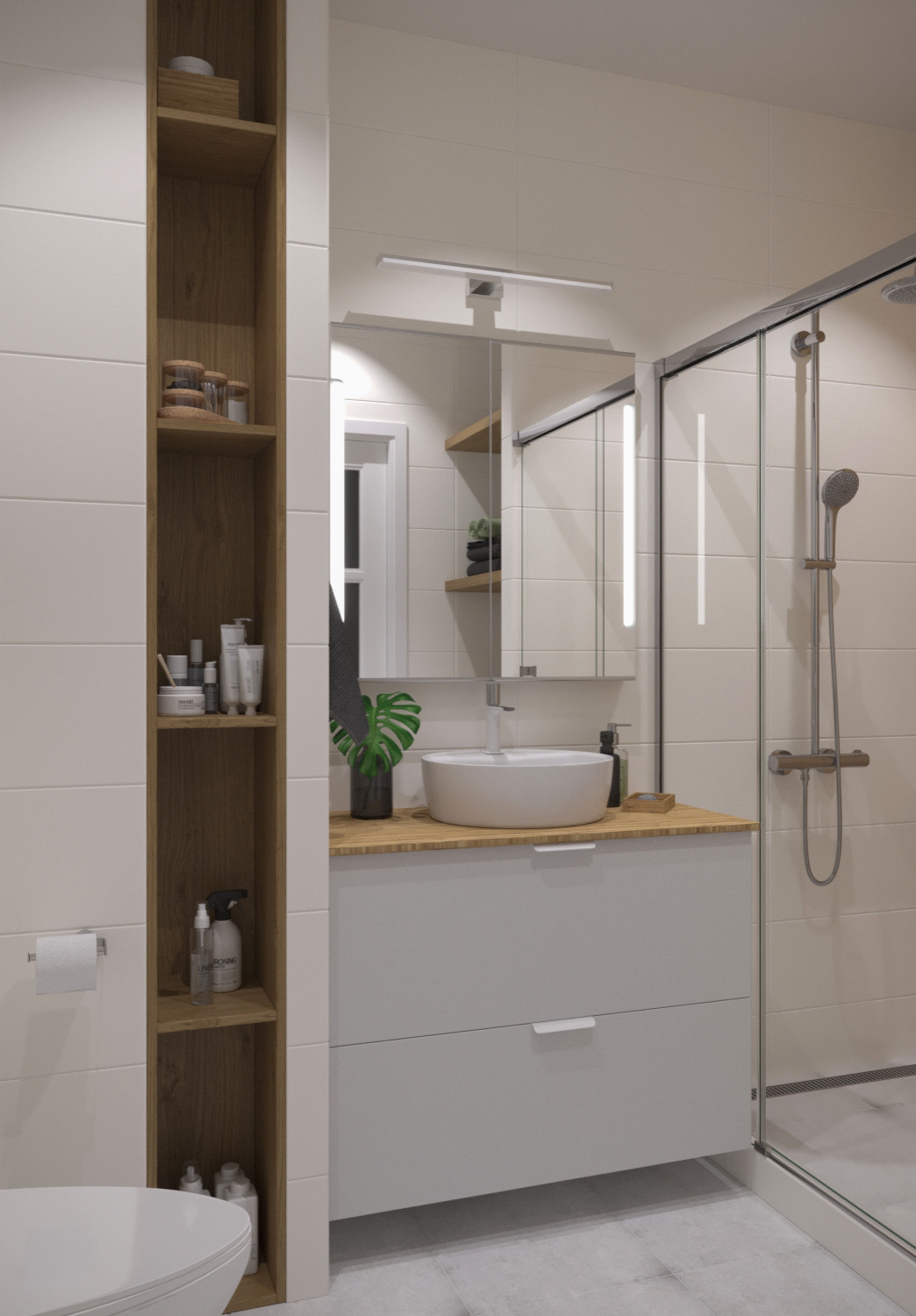 Дизайн проект в ЖК Галактика 66,1 кв.м.