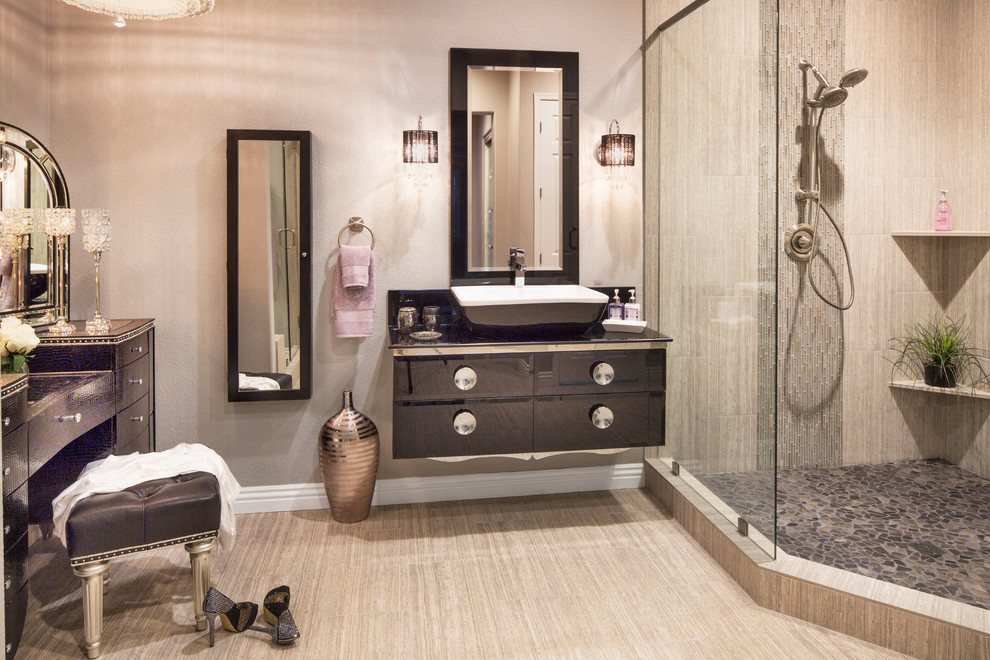 Audria Falls - Transitional - Bathroom - Las Vegas - by Room ...