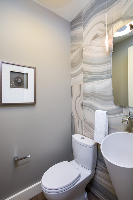 Residence, Mill Valley, California minimalistisch-badezimmer