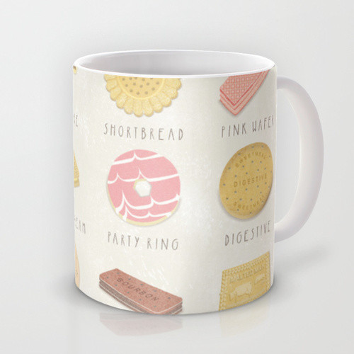 Biscuits Mug by Kiley Victoria