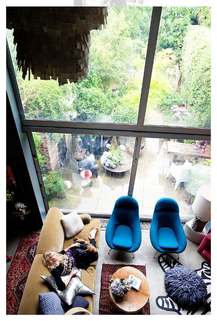 The Selby meets Abigail Ahern eclectic-living-room