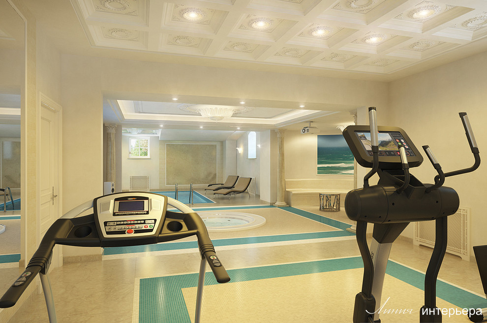 Загородный Дом в Подмосковье, классический интерьер