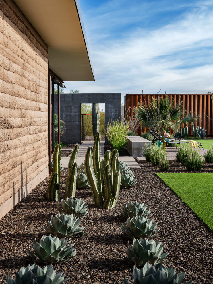 Inspiration for a modern landscaping in Phoenix.