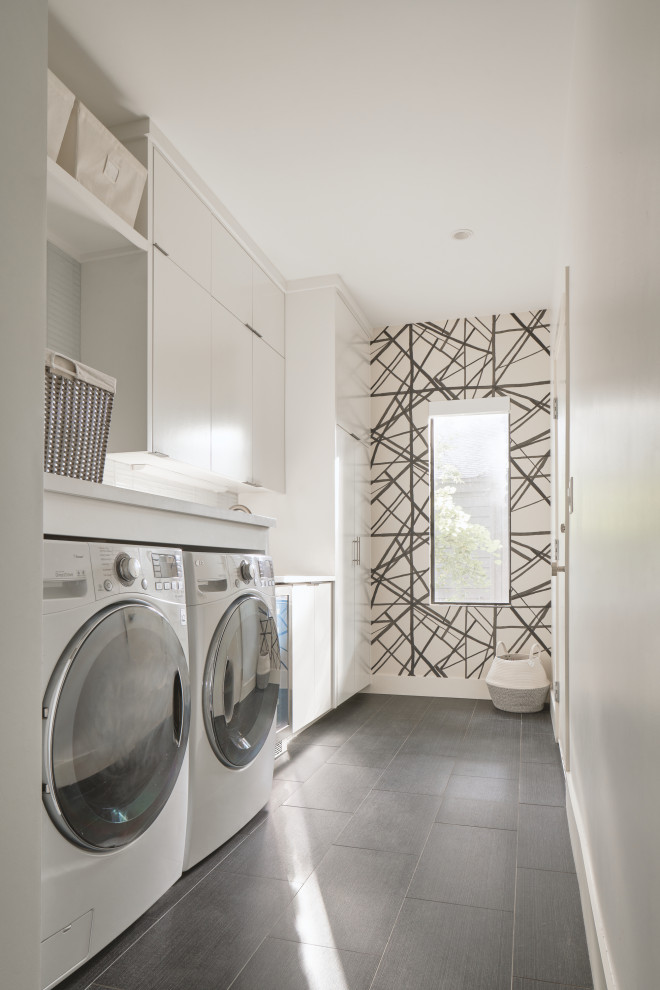 Brookhaven Remodel Contemporary Laundry Room Austin by