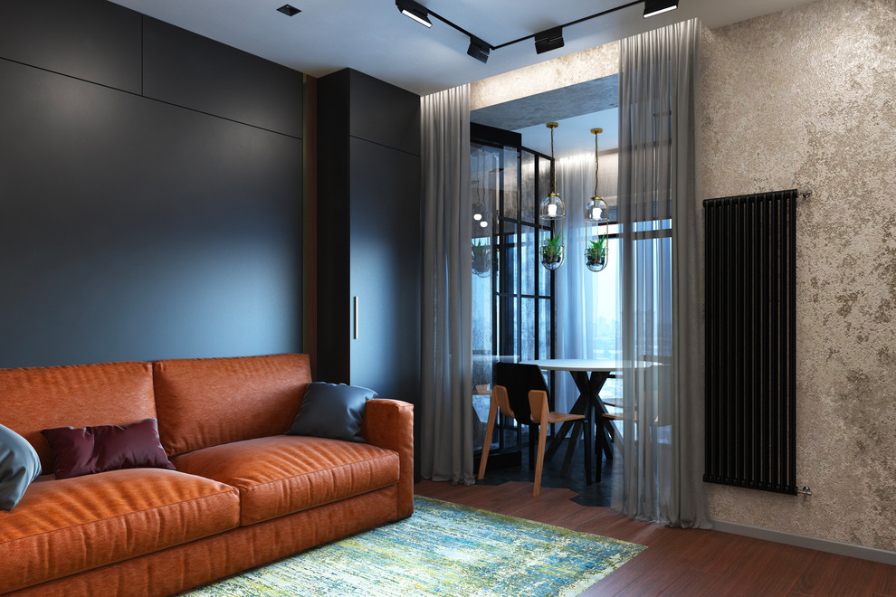 Интерьер студии для молодого мужчины