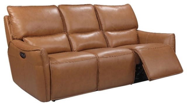 carter leather couch sofa