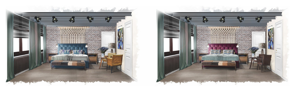 Квартира в Москве. 200м2. Лофт.