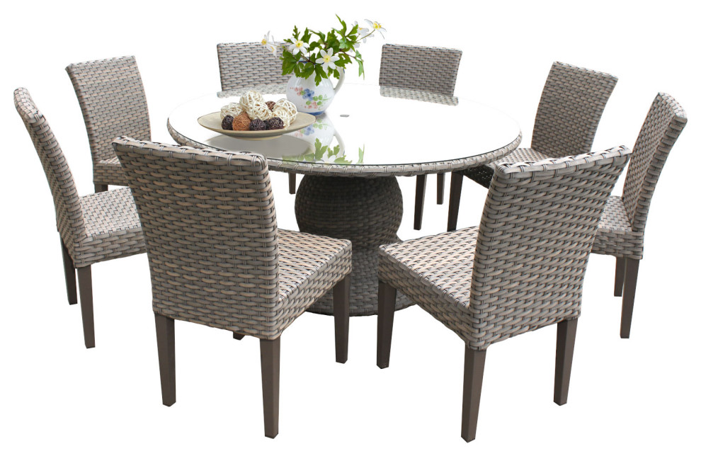 Oasis 60 Outdoor Patio Dining Table, 60 Outdoor Dining Table Round