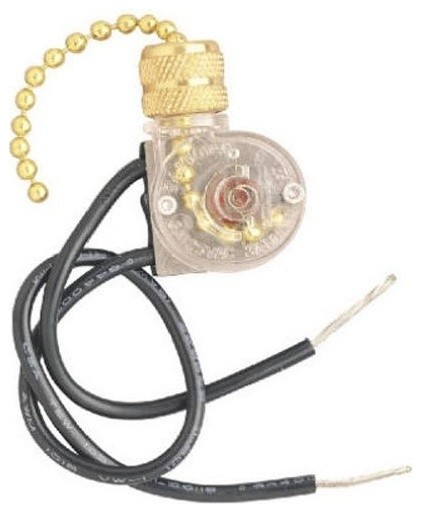 Westinghouse 7702300 Fan Light Switch And Pull Chain