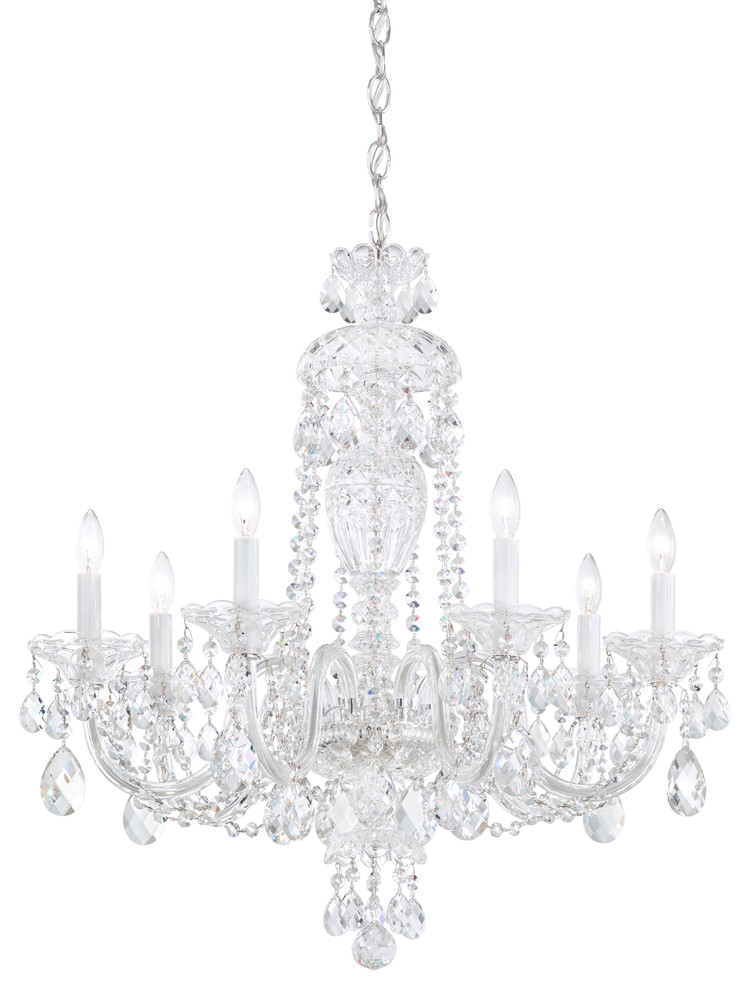 Sterling 7-Light Chandelier - Traditional - Chandeliers - by Schonbek ...