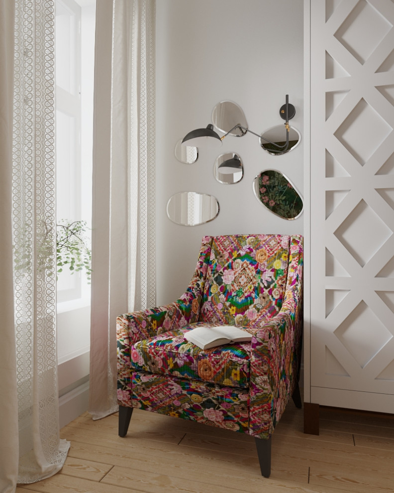 Эклектичная спальня