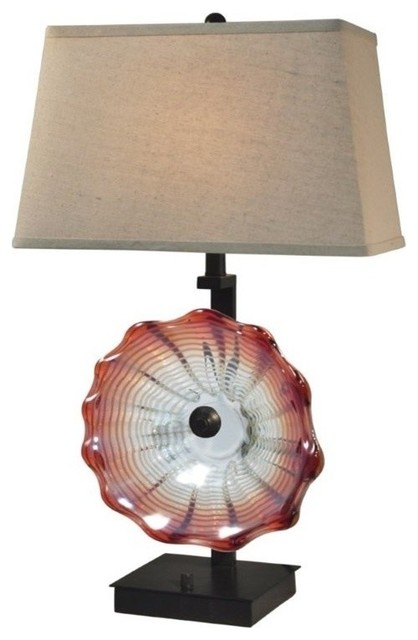 dale tiffany strada crystal table lamp