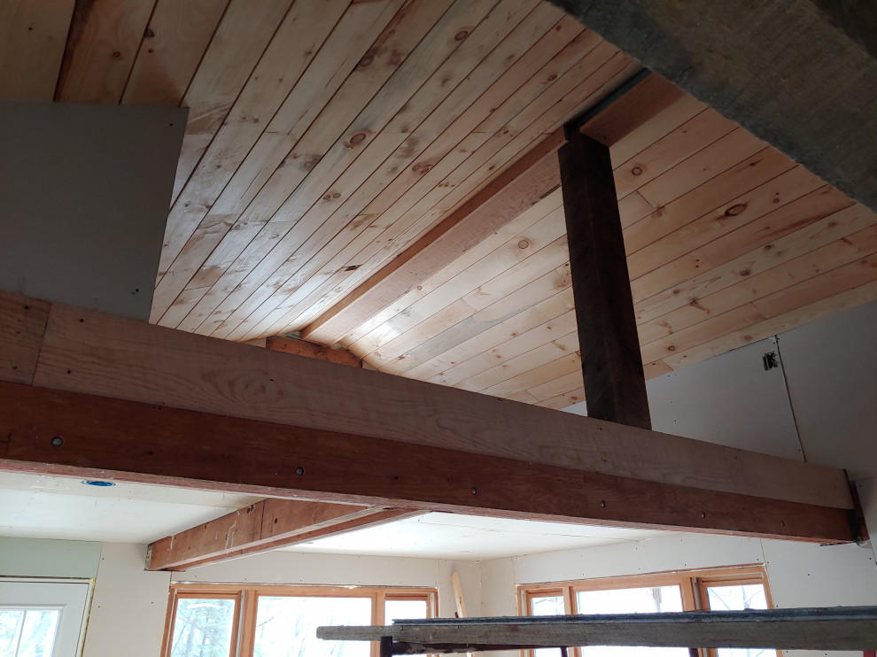 Wood Ceiling and Beams