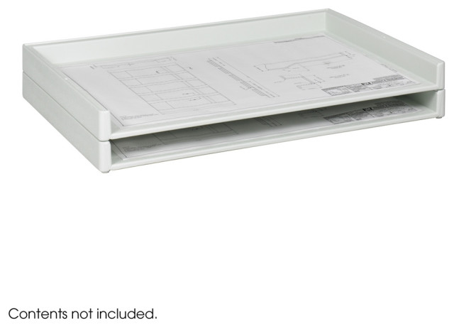 Giant Stack Tray for 24 x 36 Documents (Qty. 2) White