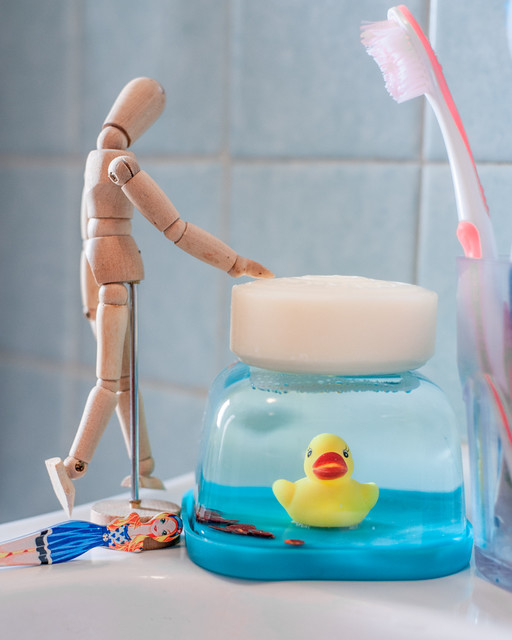 DIY : Réveillez votre salle de bains avec un porte-savon décalé