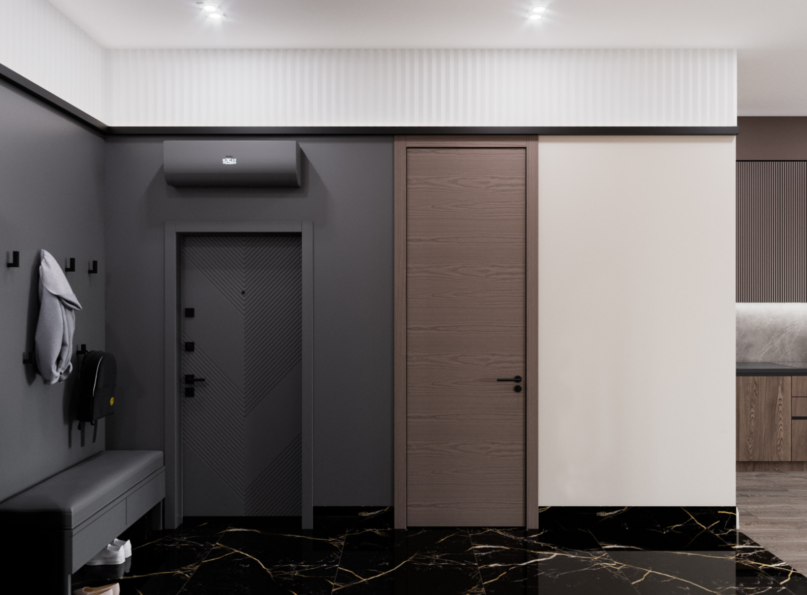 Дизайн-проект квартиры в жк "NOVIN"