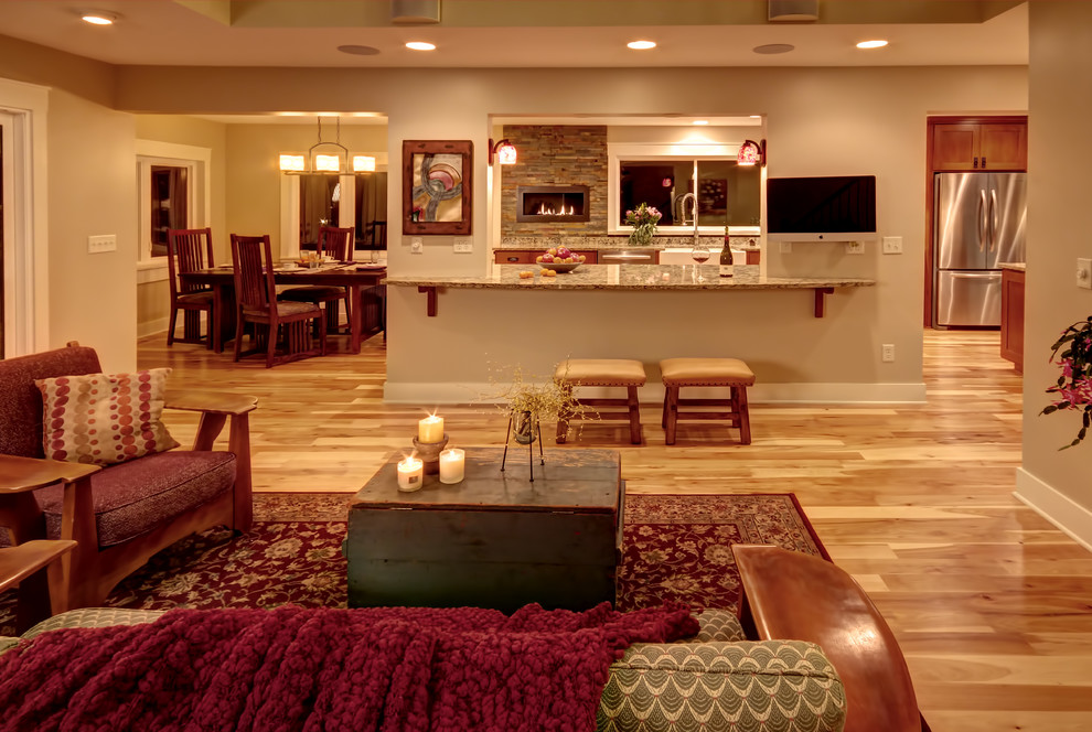 Home design - transitional home design idea