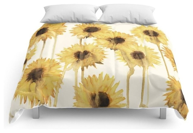 Sunflowers Comforter Farmhouse Comforters And Comforter Sets
