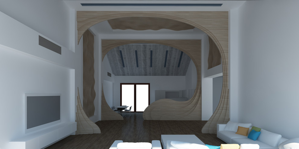 Дизайн интерьера гостиной комнаты