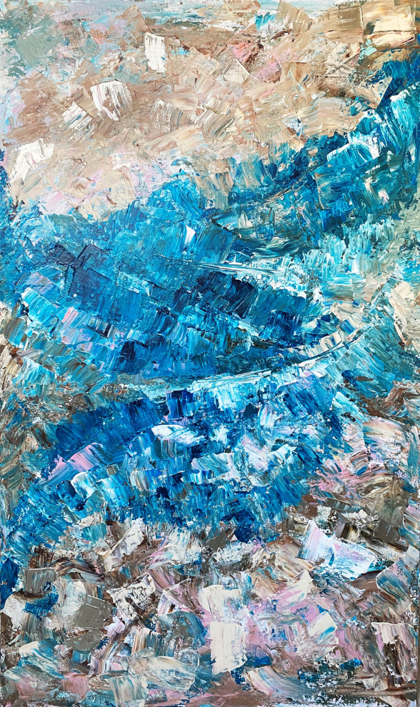 Оформление живописью дуплекса в Москве