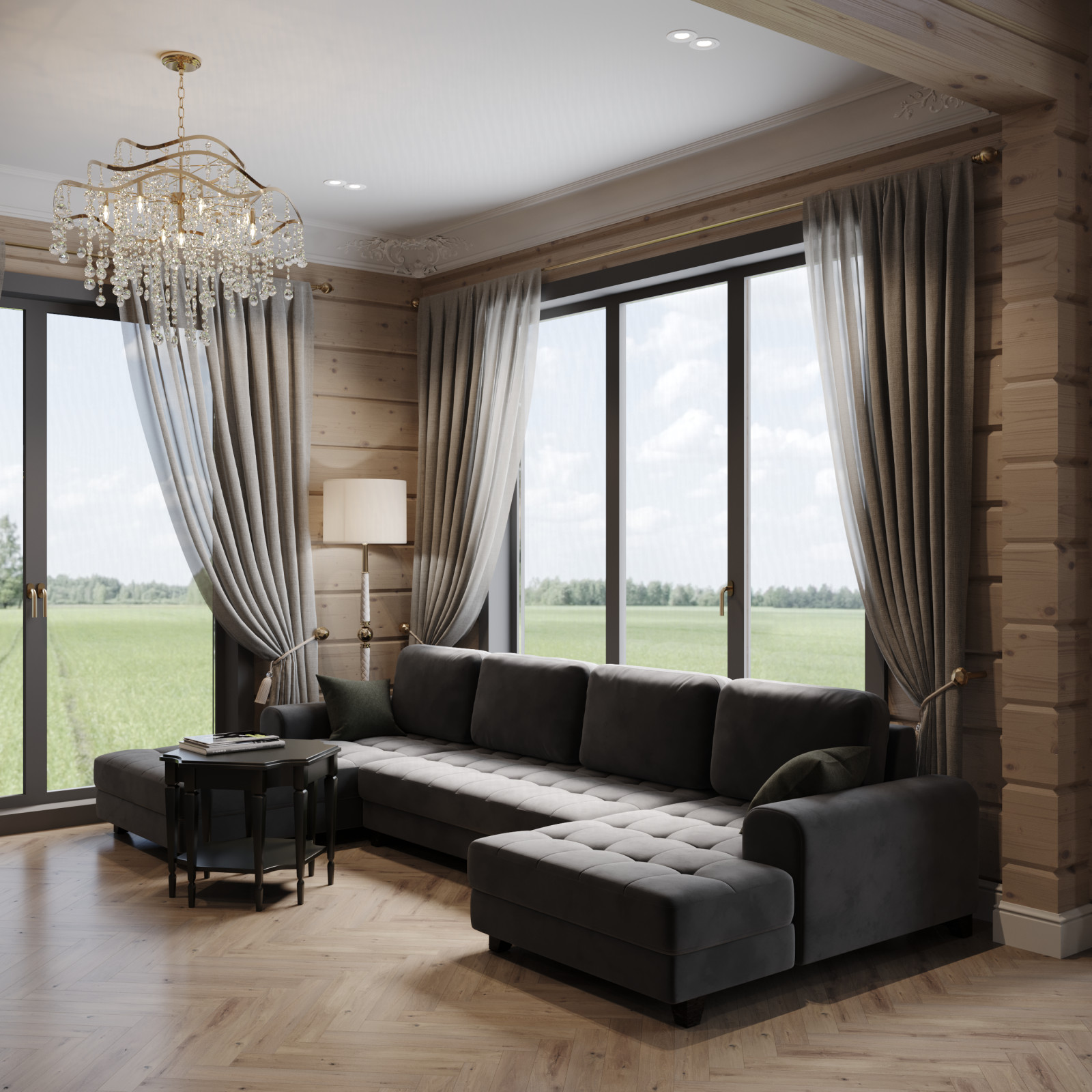 Проект загородного дома в Репино Парк