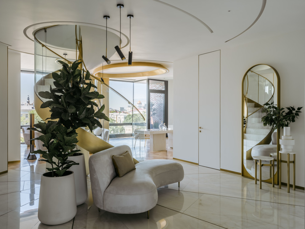 Двухуровневая квартира в центре Москвы 390м2