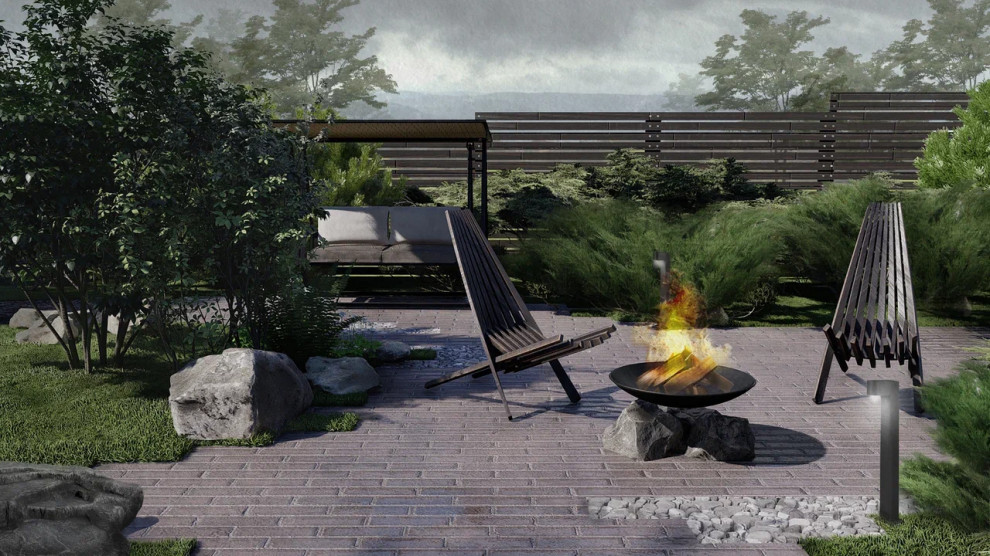 Вид на кострище