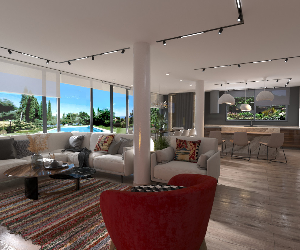 Дизайн-проект интерьеров дома в Испании.