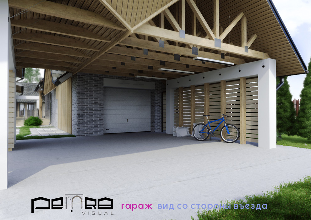 Проект индивидуальной застройки участка для ИЖС