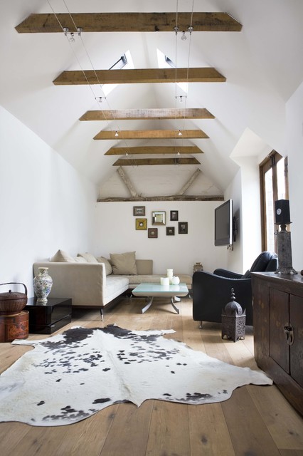 Eclectic Living Room country-living-room