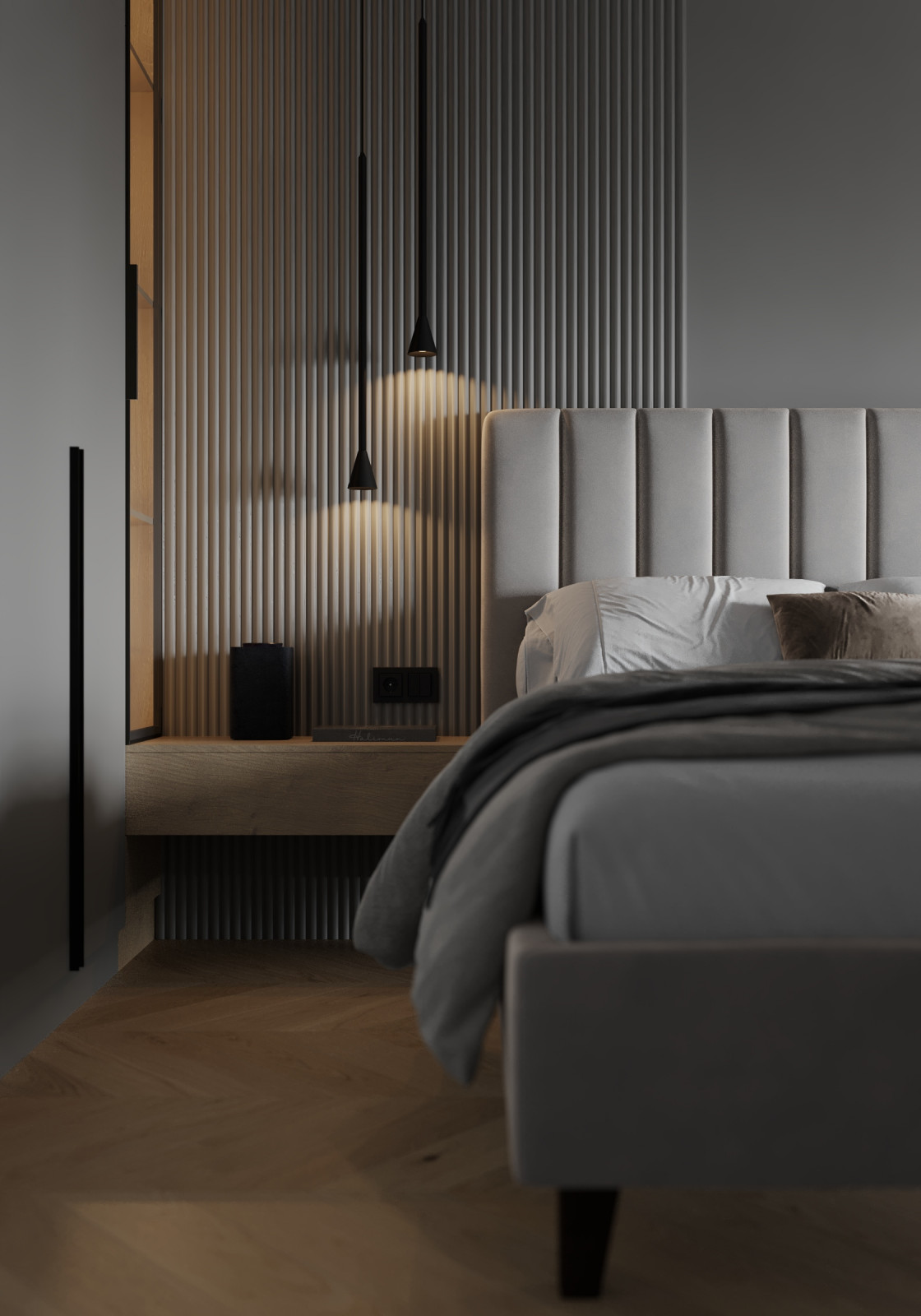 Спальня (Трехкомнатная квартира)