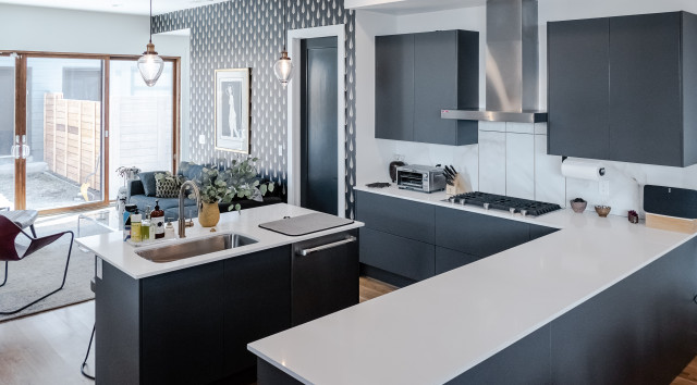 Modern European Kitchen minimalistisch-kueche