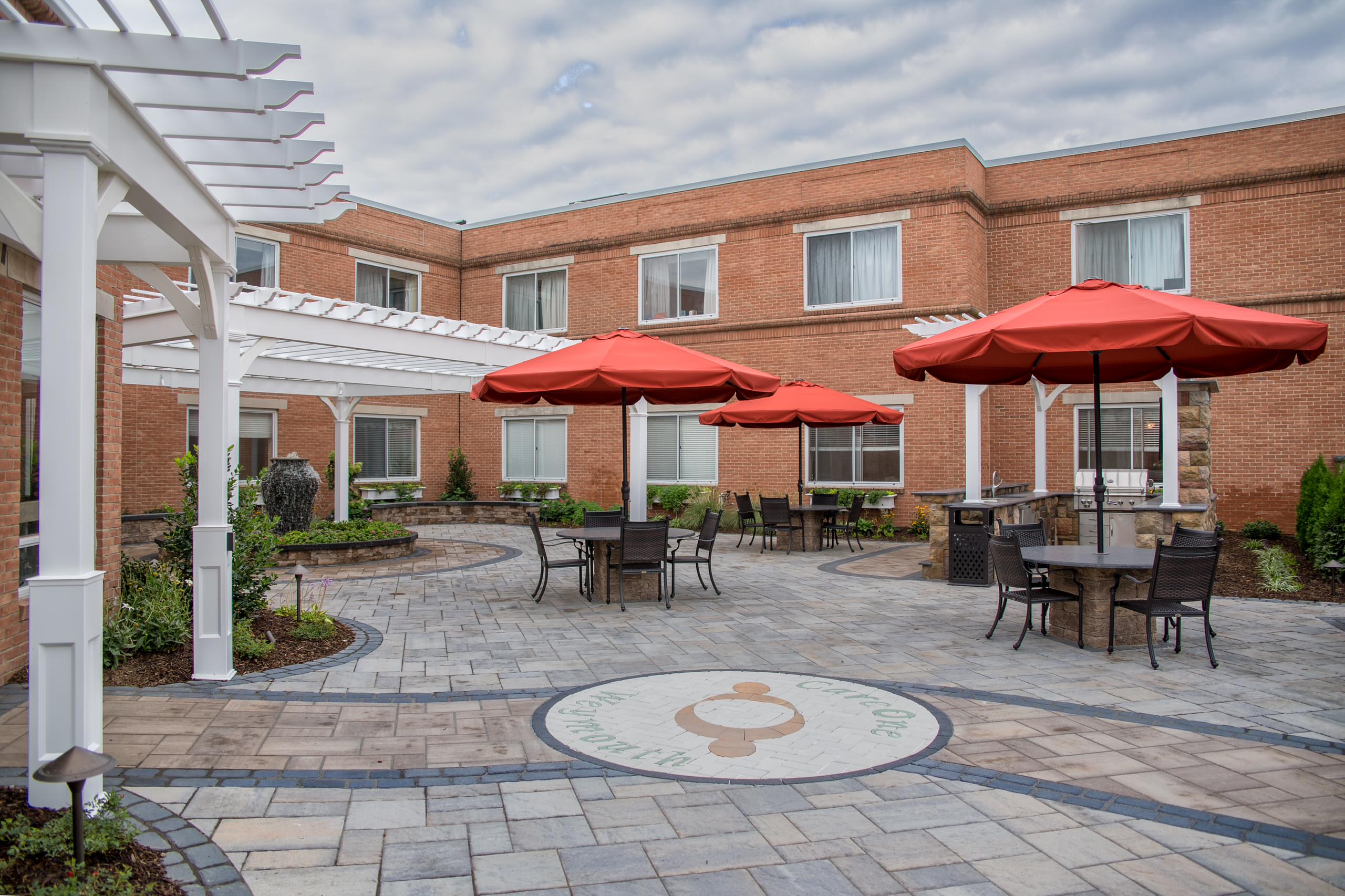 Weymouth Massachusetts Courtyard