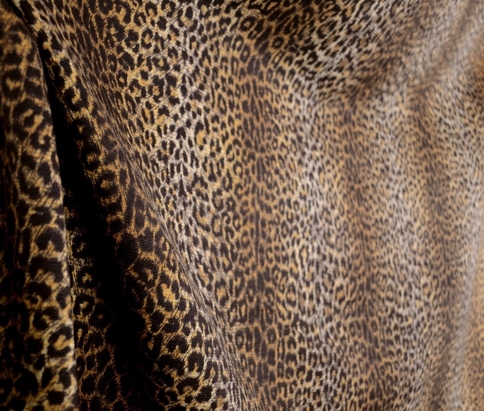 Cheetah Earth Tone Animal Print Fabric