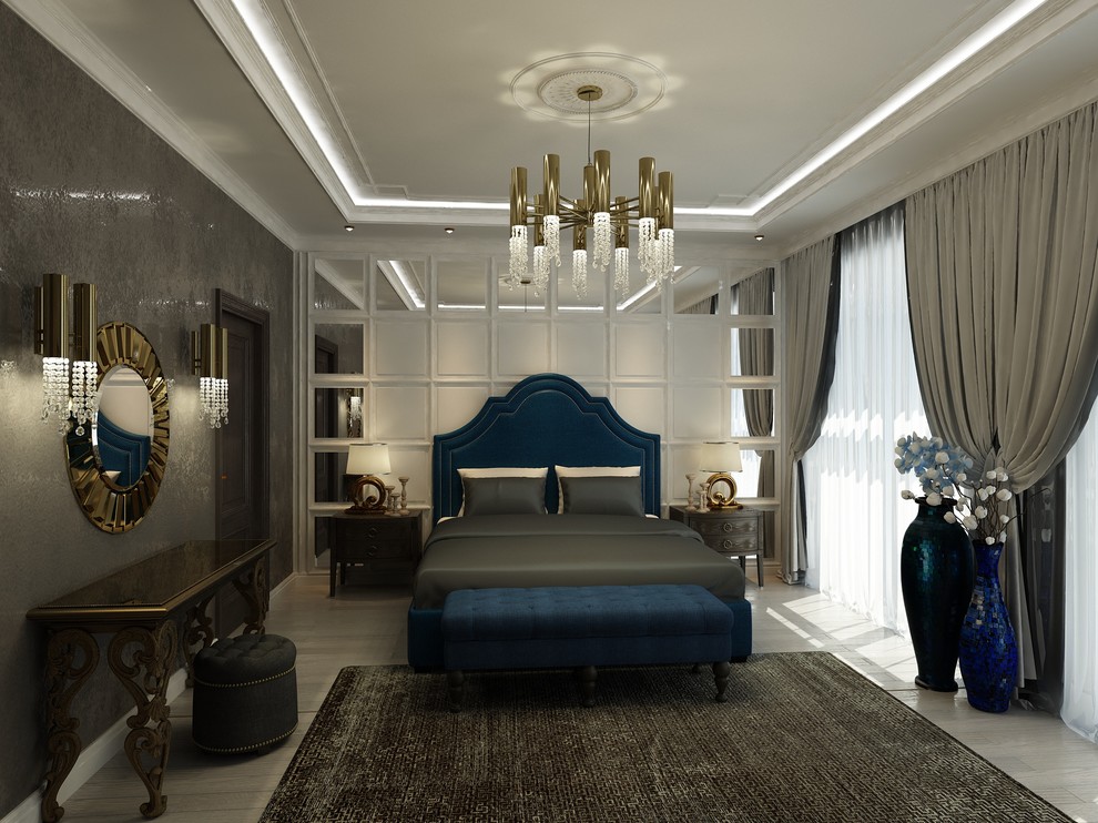 Дизайн интерьера в американском стиле.