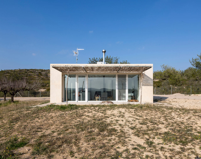 Casa M + J rustico-facciata