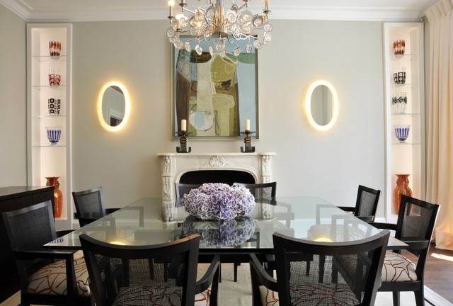 British Chic transitional-dining-room