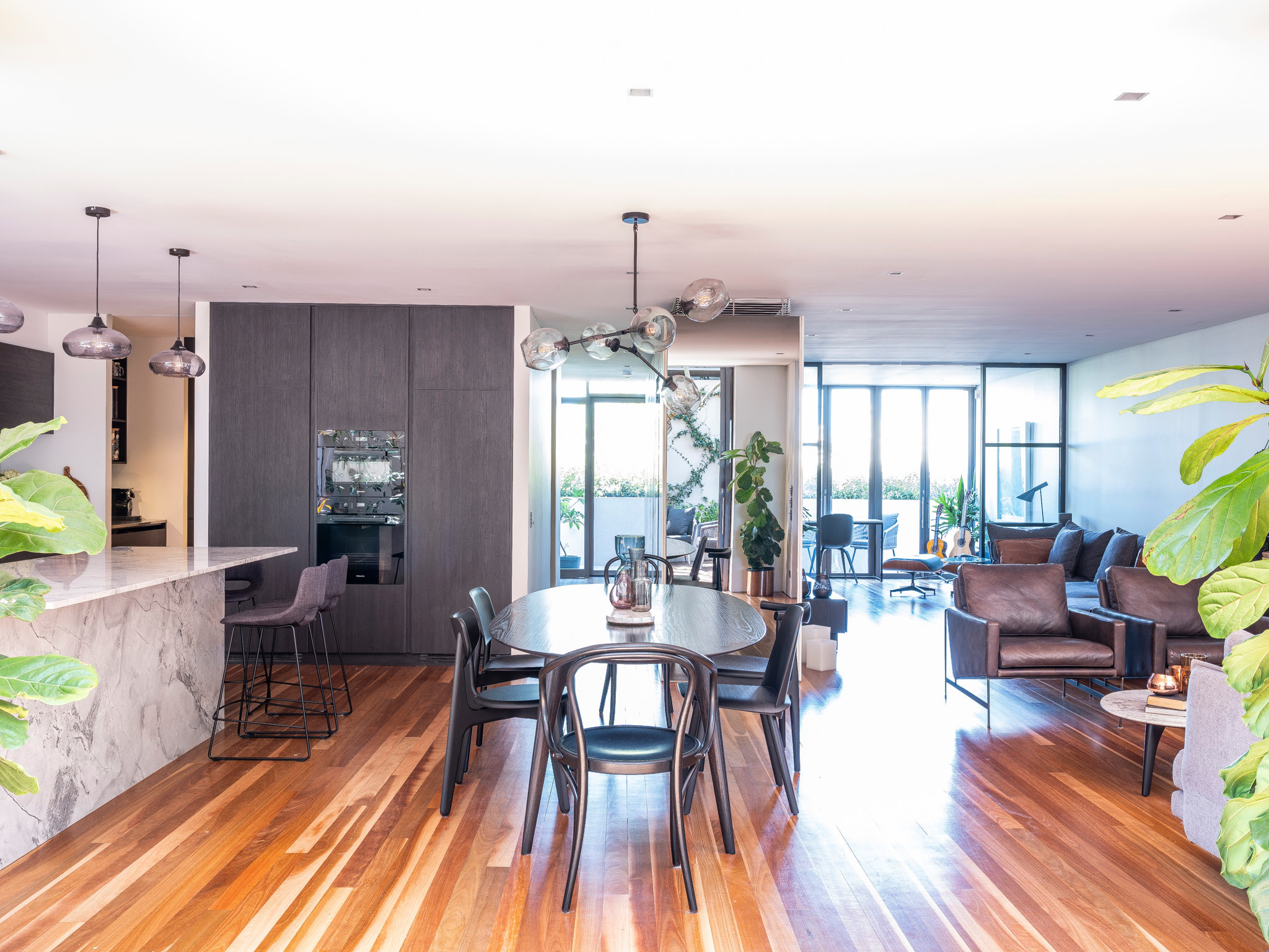 modern and sleek design whole house joinery